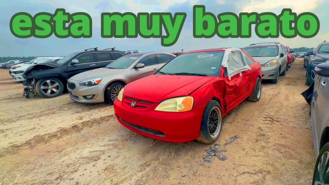 HONDA CIVIC 2001 EN LA SUBASTA TAN BARATO COMO 1100 DOLARES EN COMPRA DIRECTA