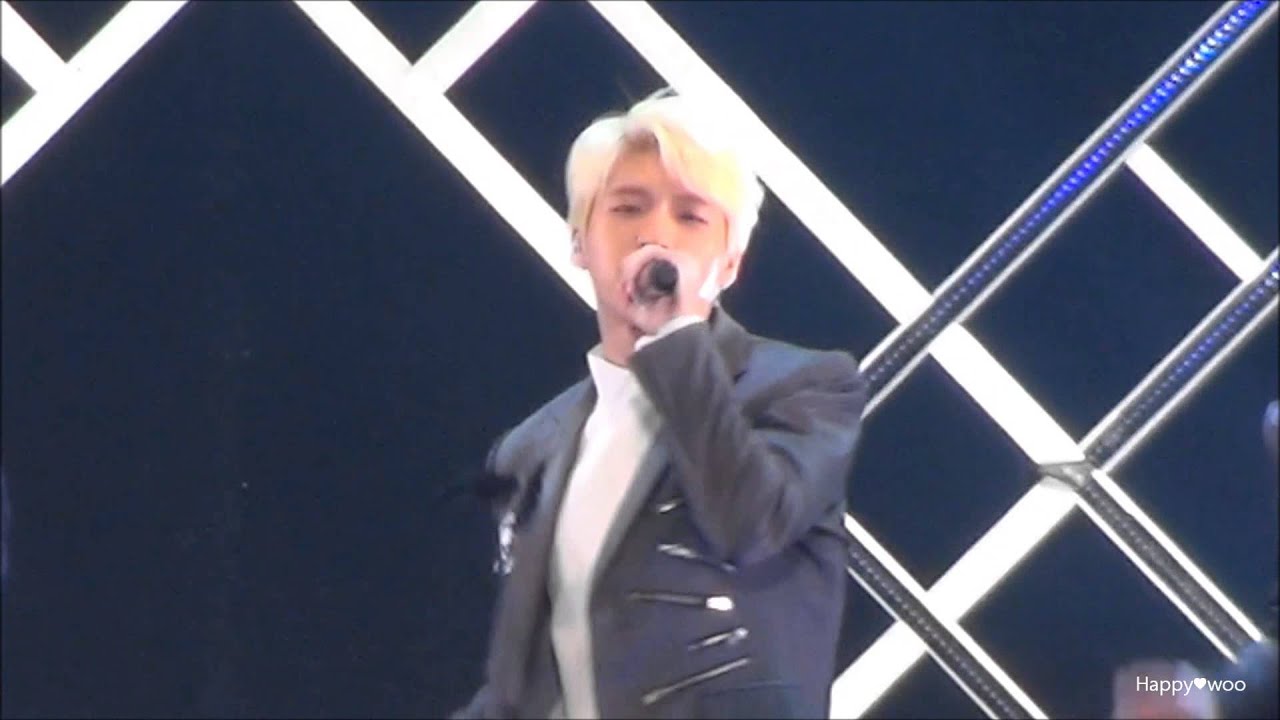 151028 SUPER CONCERT The Show  24時間♪Woohyun