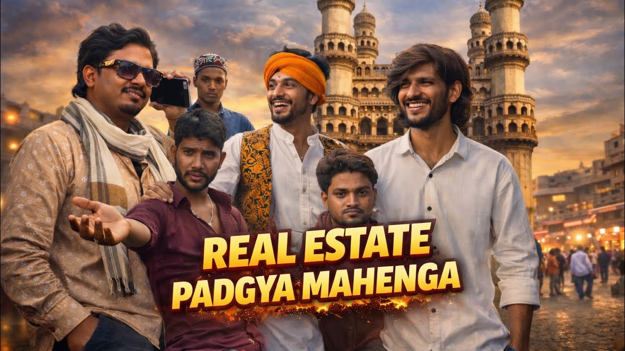 REAL ESTATE PADGYA MAHENGA | Hyderabadi comedy | baazigar fardeen 