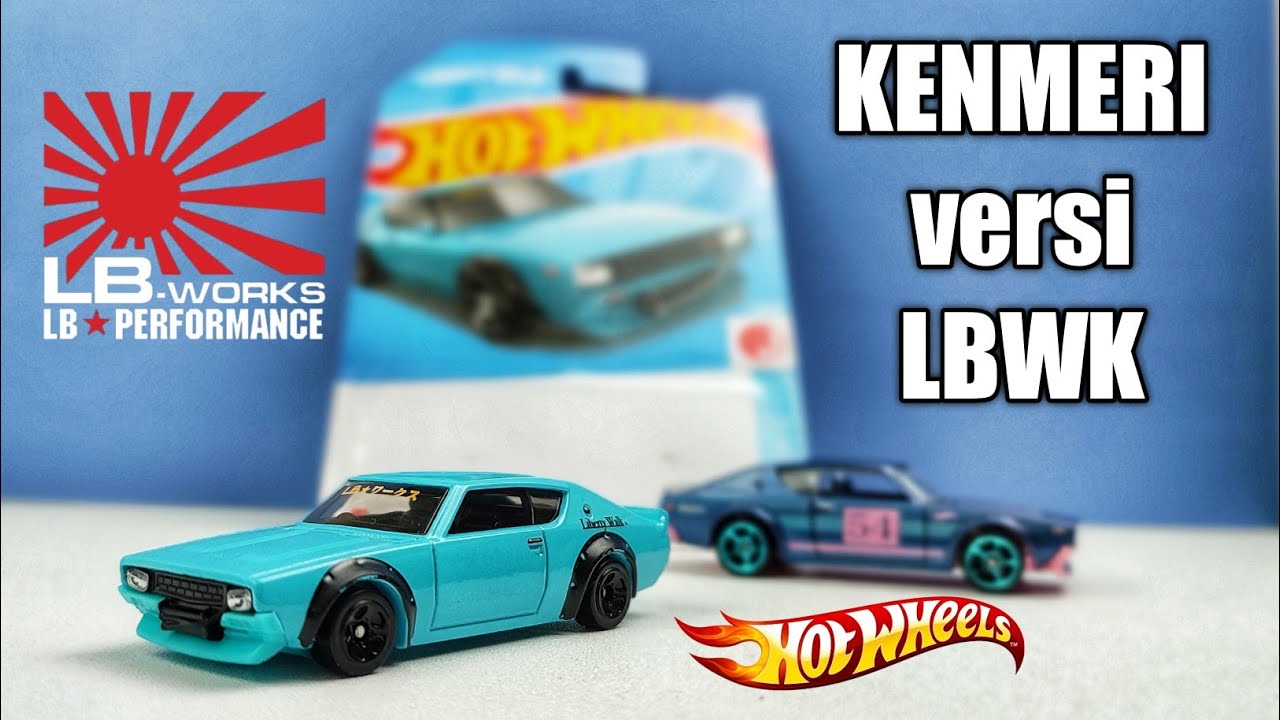 Eps438 NISSAN SKYLINE 2000GT-R LBWK HOT WHEELS LIBERTY WALK KENMERI Nih Guys! New Casting 2022!