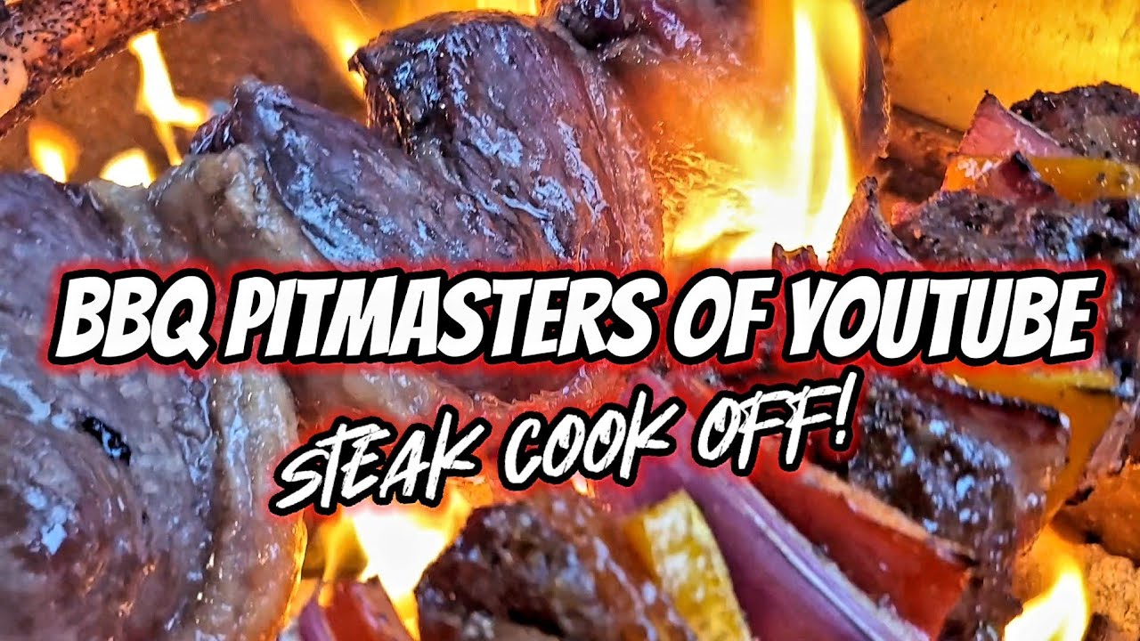Steak Cook Off | BBQ Pitmasters of Youtube | El Charro Rotisserie