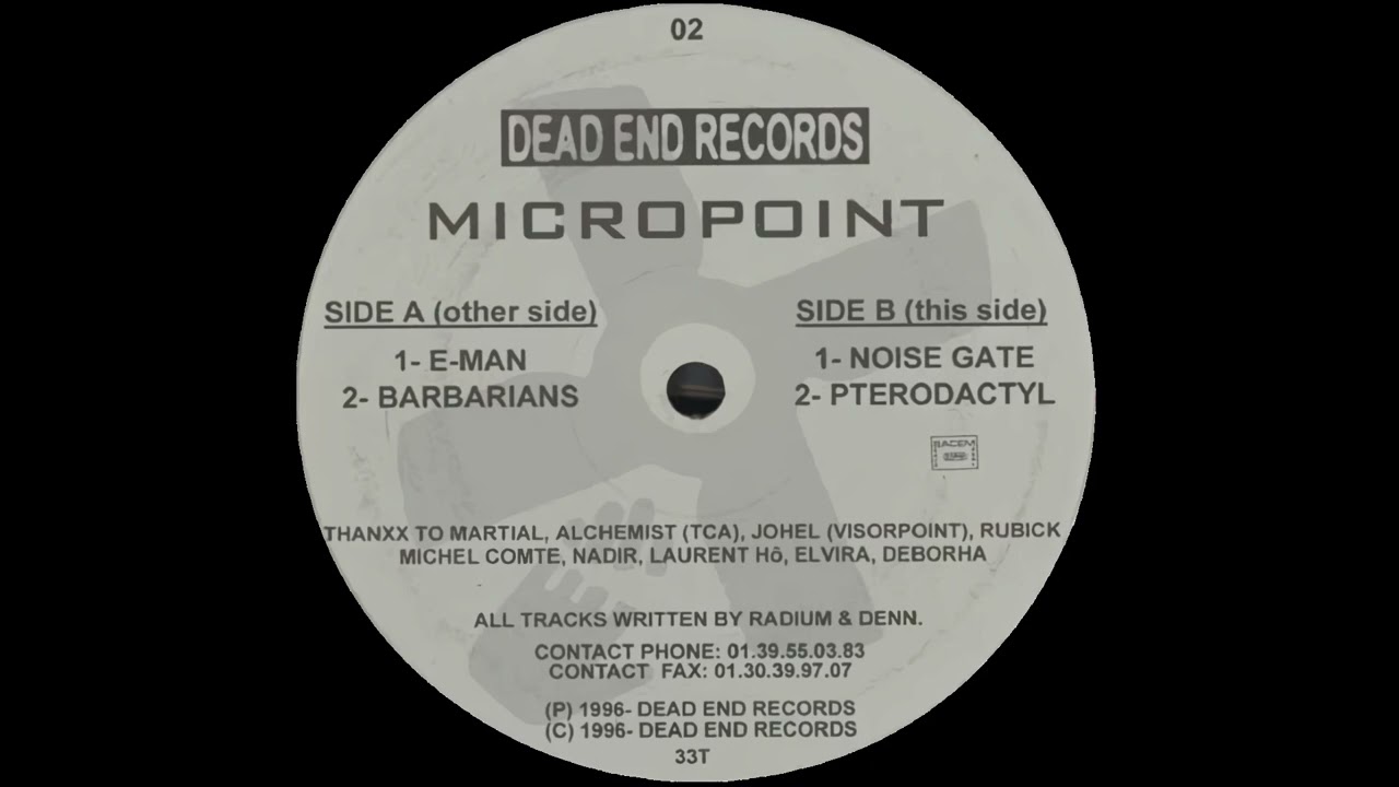 Micropoint - E-Man - (1996) - [Industrial Hardcore] - Full EP