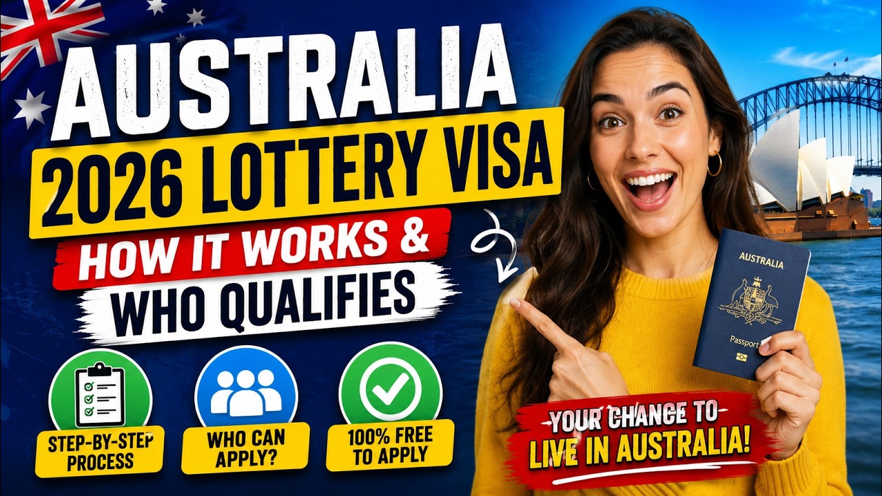 🇦🇺 Лотерейная виза в Австралию 2026 | Как это работает и кто подходит
