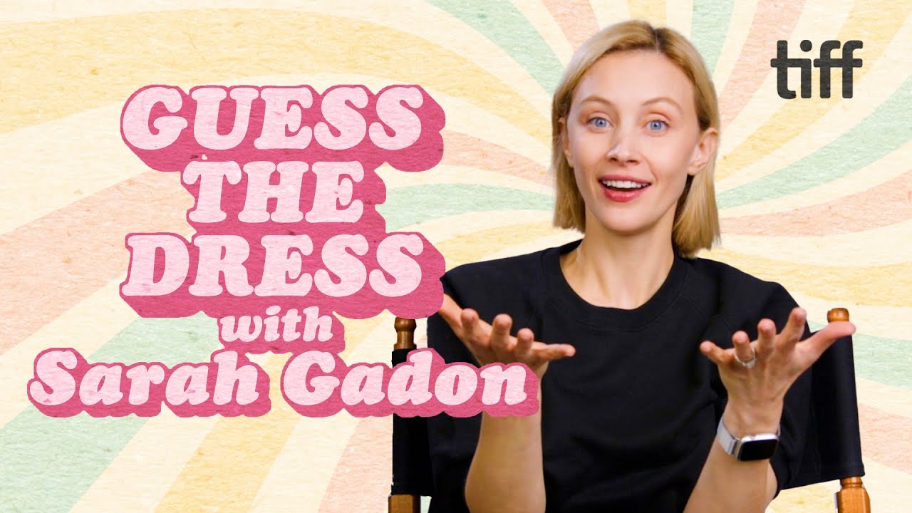 Sarah Gadon Looks Back at Her Iconic Red Carpet Fashion | Guess the Dress