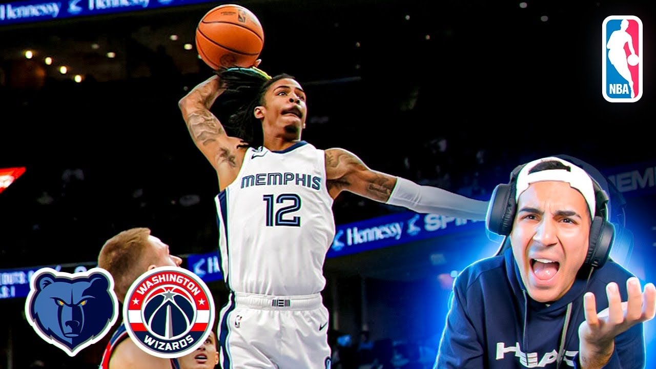 ¡JA MORANT HACE COSAS SIN SENTIDO!😱🤯- GRIZZLIES vs WIZARDS (7/11/22)
