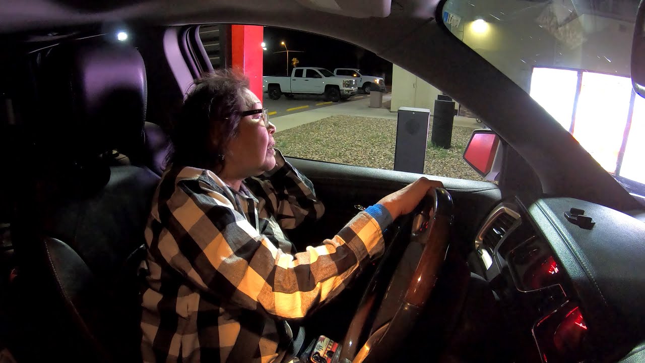 Hamburger Drive-Thru, Burger King Ice Cream Cone Machine Broken, Gila Bend, Arizona 7:12 pm GX019075
