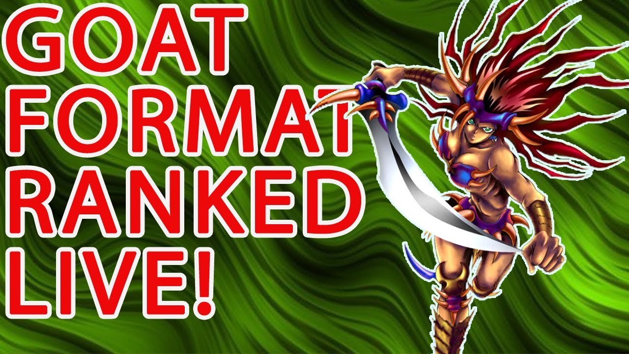 AMAZONESS?! YuGiOh GOAT Format LIVE RANKED Duel! Amazoness vs Chaos Turbo - Explaining Process LIVE!