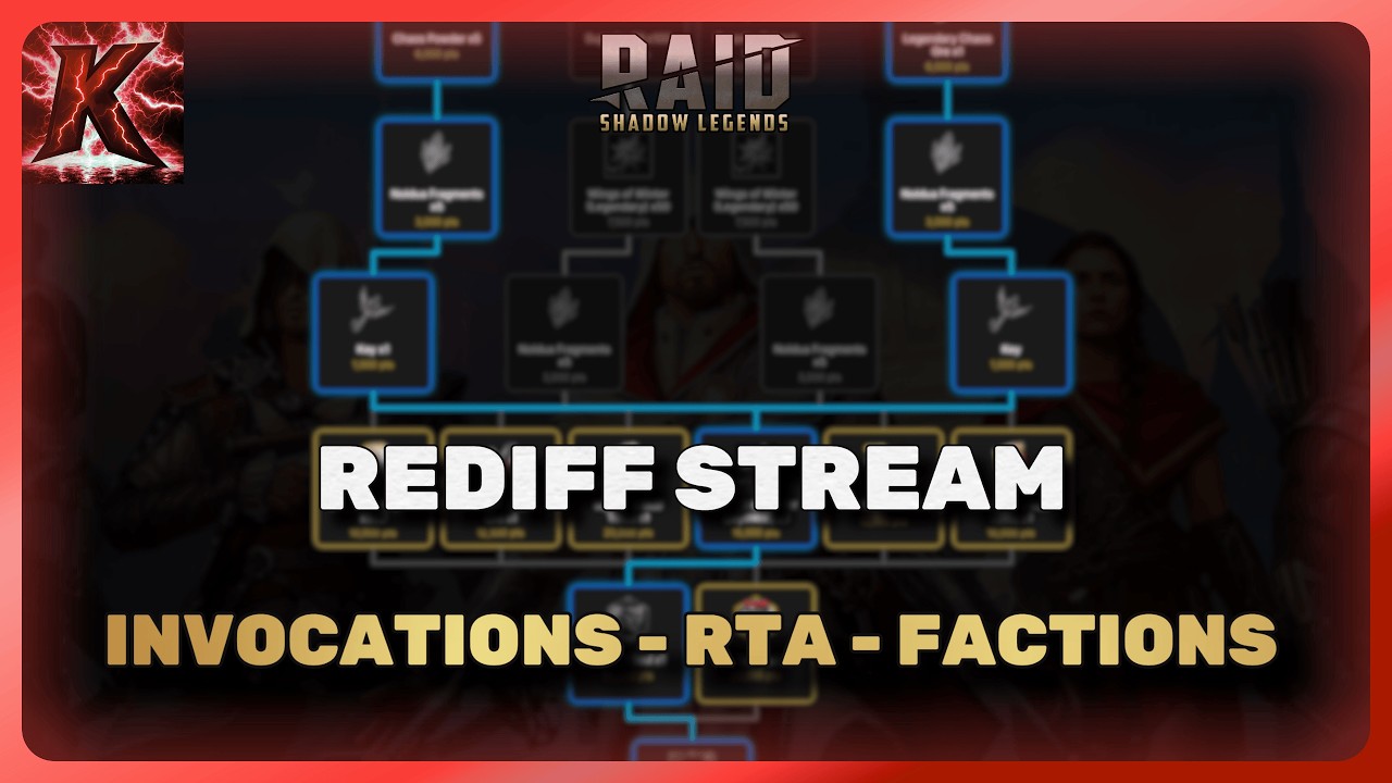 Opening chemin des amoureux - RTA - Rediffusion stream 20-02 | Raid: Shadow Legends