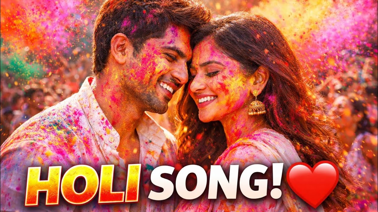 Holi Hai 2026 🎨 | New Viral Holi Song | Bollywood Holi Dance Video @Toonzillastudio-tso