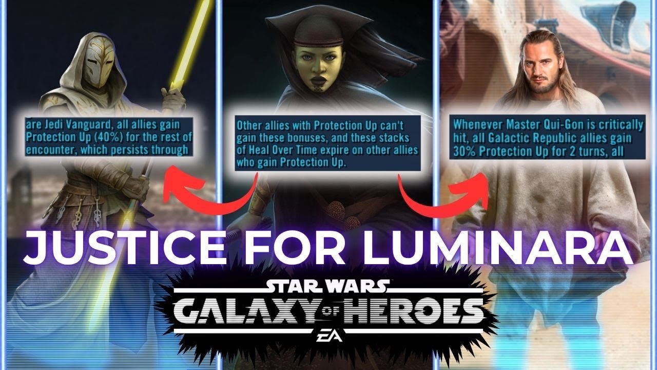 The Luminara Problem in SWGOH