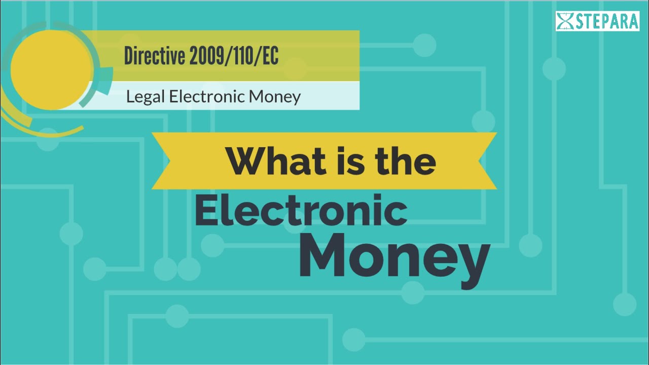 What is the electronic money?