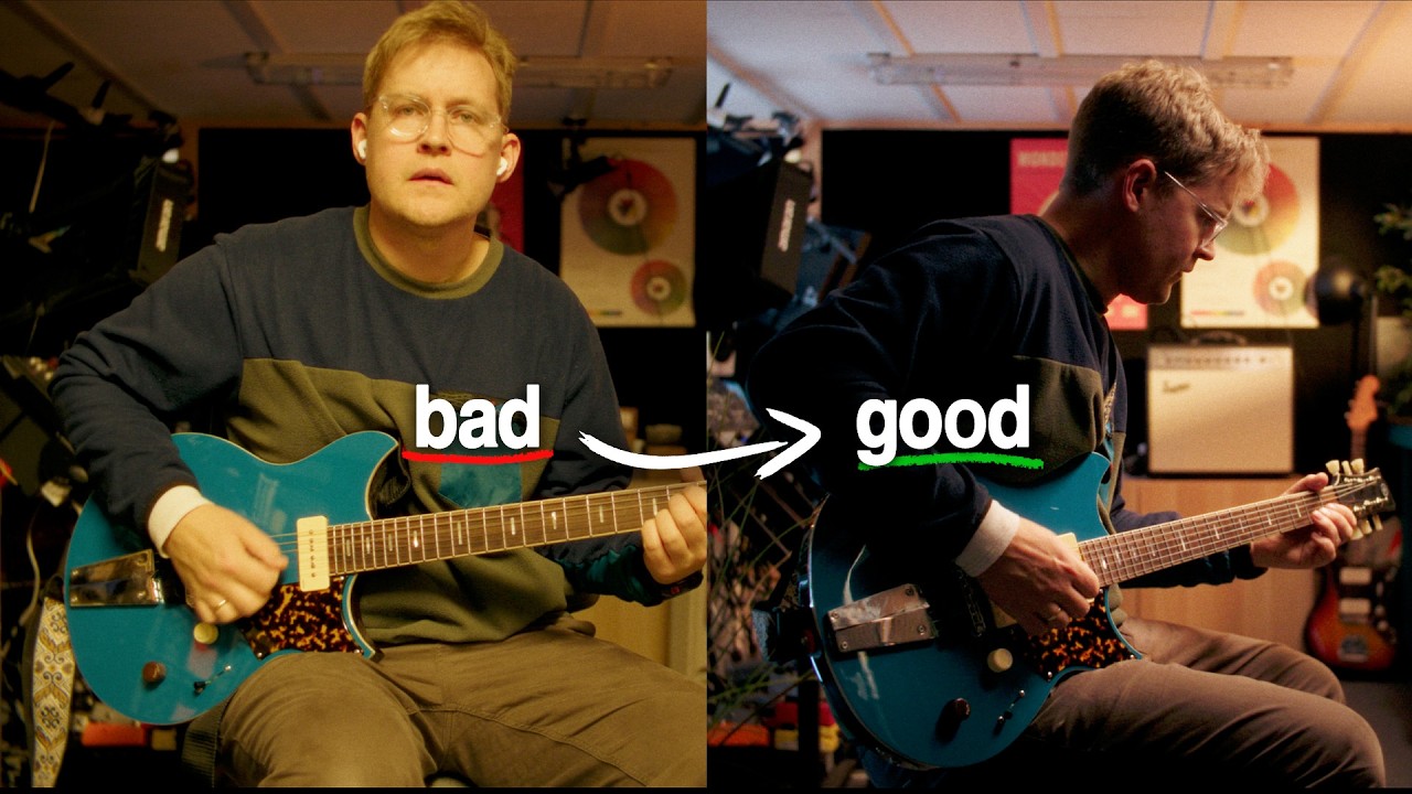 The key to good looking guitar videos