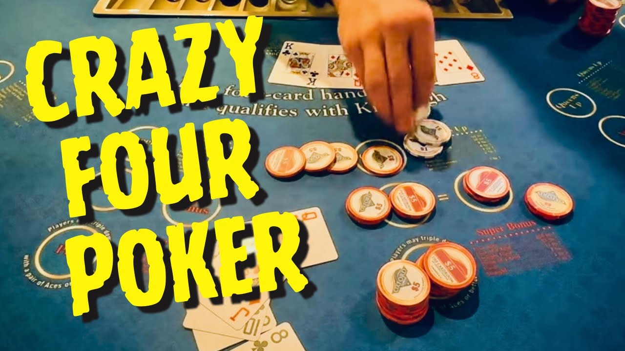 Gambling on Crazy Four Card Poker #poker #oxforddowns