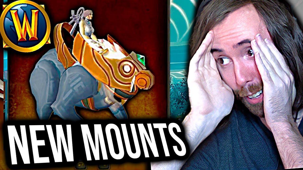 Asmongold Reacts to ALL New Mounts In WoW 9.2