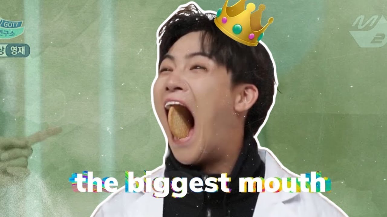 when got7 realized that jaebeom has the biggest mouth