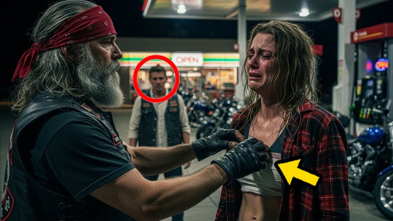 Sie sagte „Töte mich einfach schnell“ – Die Hells Angels hoben ihr Hemd hoch… und sahen, was sie ein