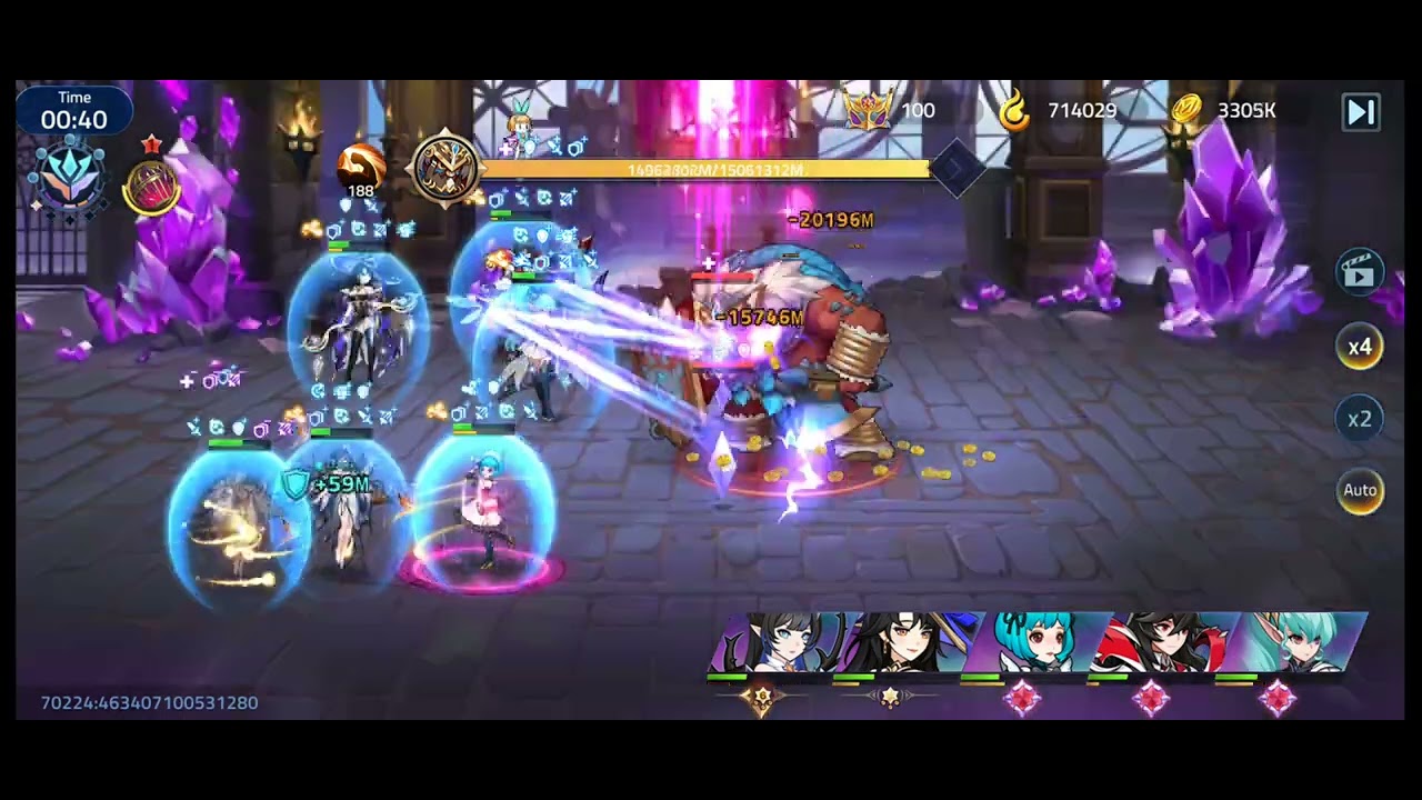 GUILD BOSS!! Exoracial Chief With beatrice 12m - Mobile Legend Adventure