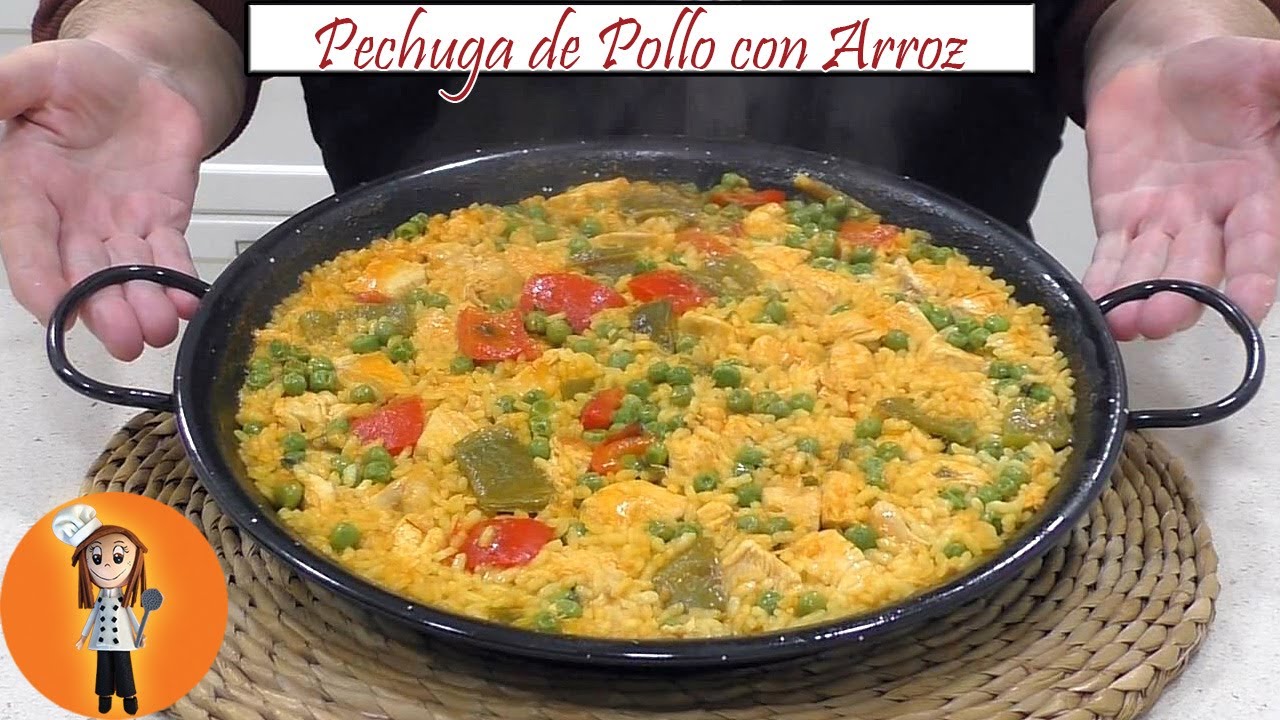Pechuga de Pollo con Arroz | Receta de Cocina en Familia