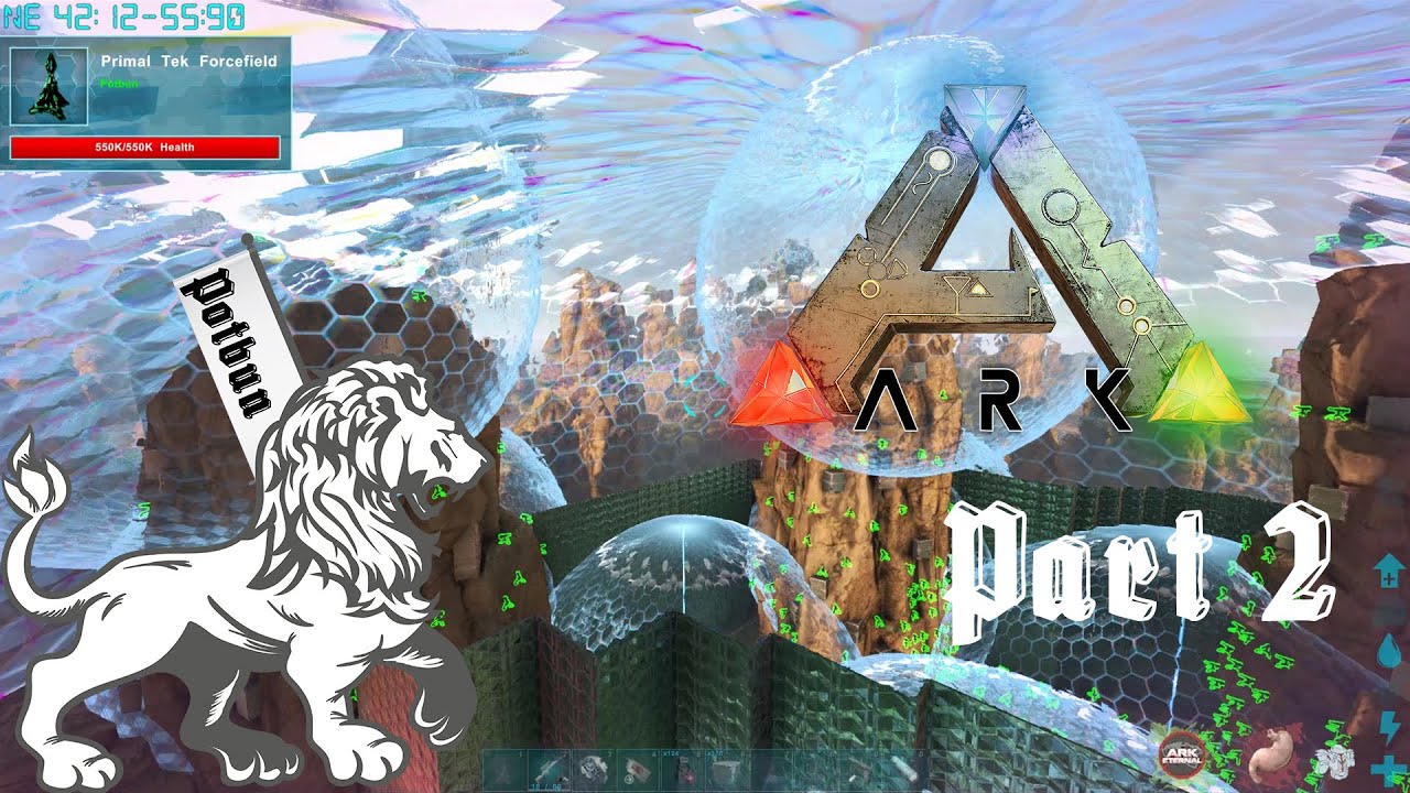 ARK: Survival Evolved | Pvp Server | 1000x | 1000 Turret Base Yapımı | Bölüm 2