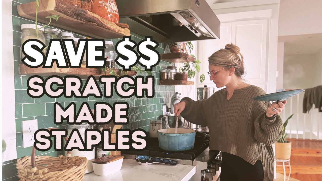 Save Money With 7 EASY Kitchen Staples