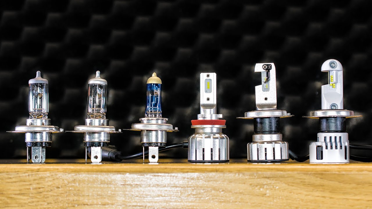 Porównanie Żarówek Motocyklowych 💡 Tanie i Drogie Halogeny vs Retrofity LED | H4 H7 H11