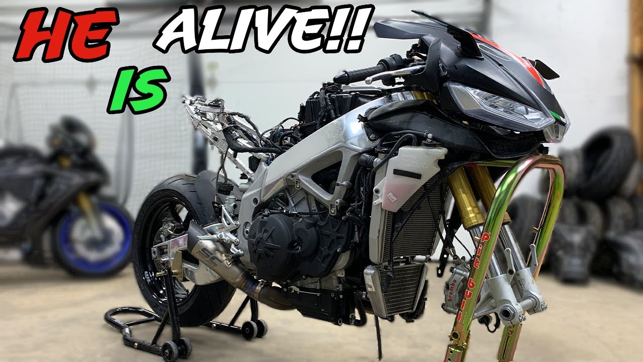 Rebuilding A Wrecked 2021 Aprilia RSV4 (Part 5)