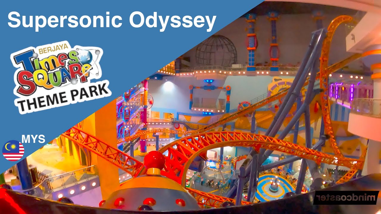 Supersonic Odyssey | Berjaya Times Square Theme Park | POV Rollercoaster Onride