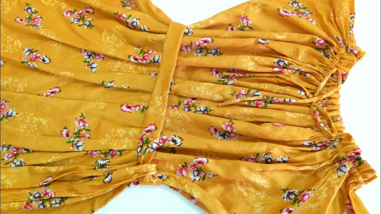 designer kurti cutting & stitching / 8to10 years old