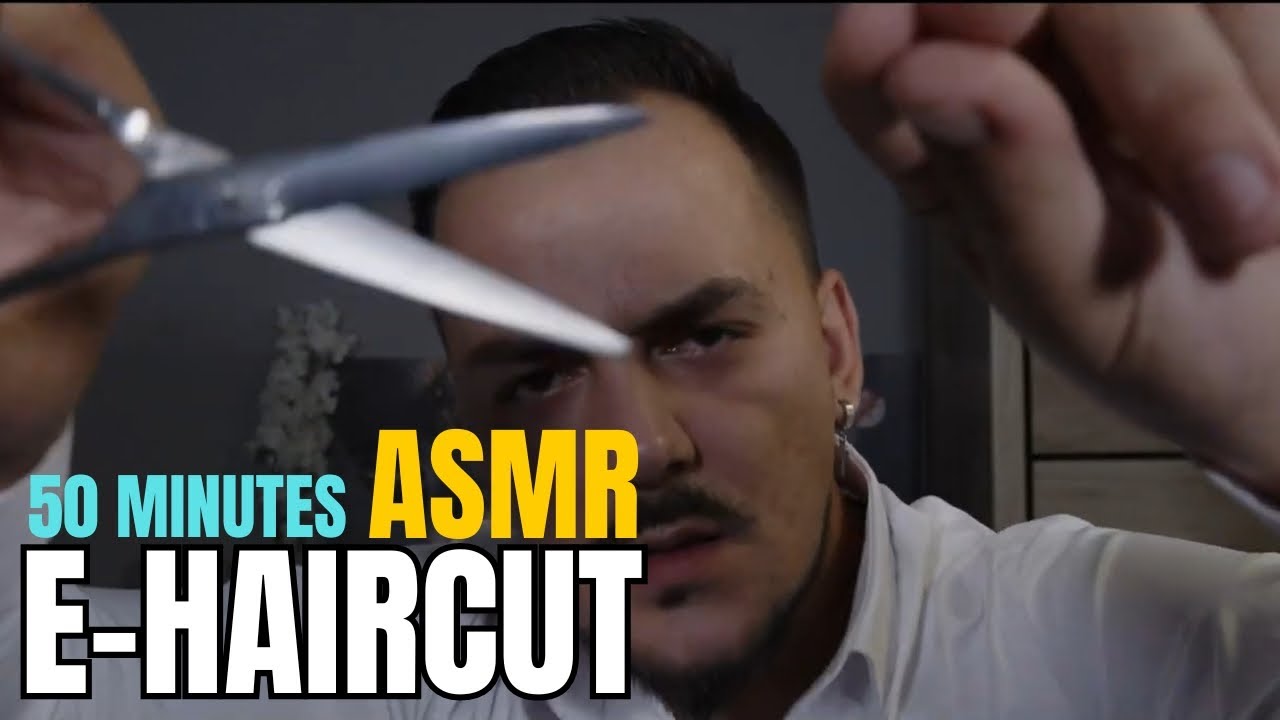 Relaxing 50 Minute Haircut - ASMR - for SLEEP  💈