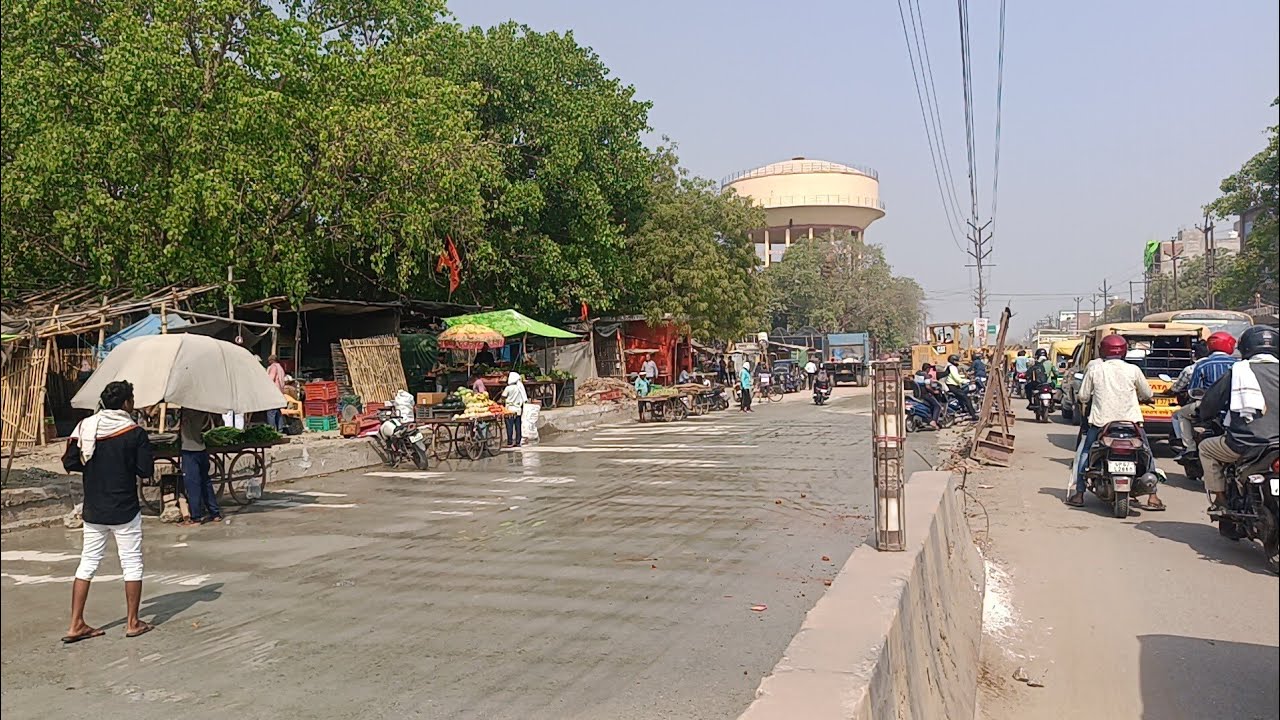 मुगलसराय में जबरदस्त एक्शन बुलडोजर चला जमकर। Mughalsarai sixlane road work update Varanasi