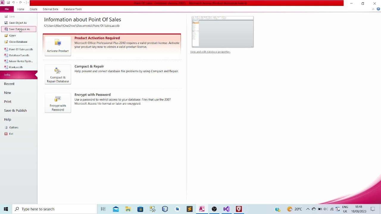 POS System Using Visual Basic Vb.Net and Microsoft Access Part 1