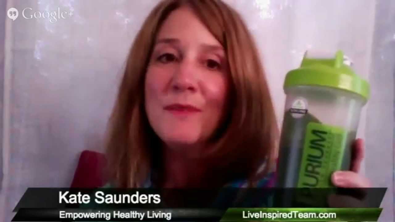 Kate Saunders Shares Her Morning Power Shake - Purium Health Products and Happy Cells!