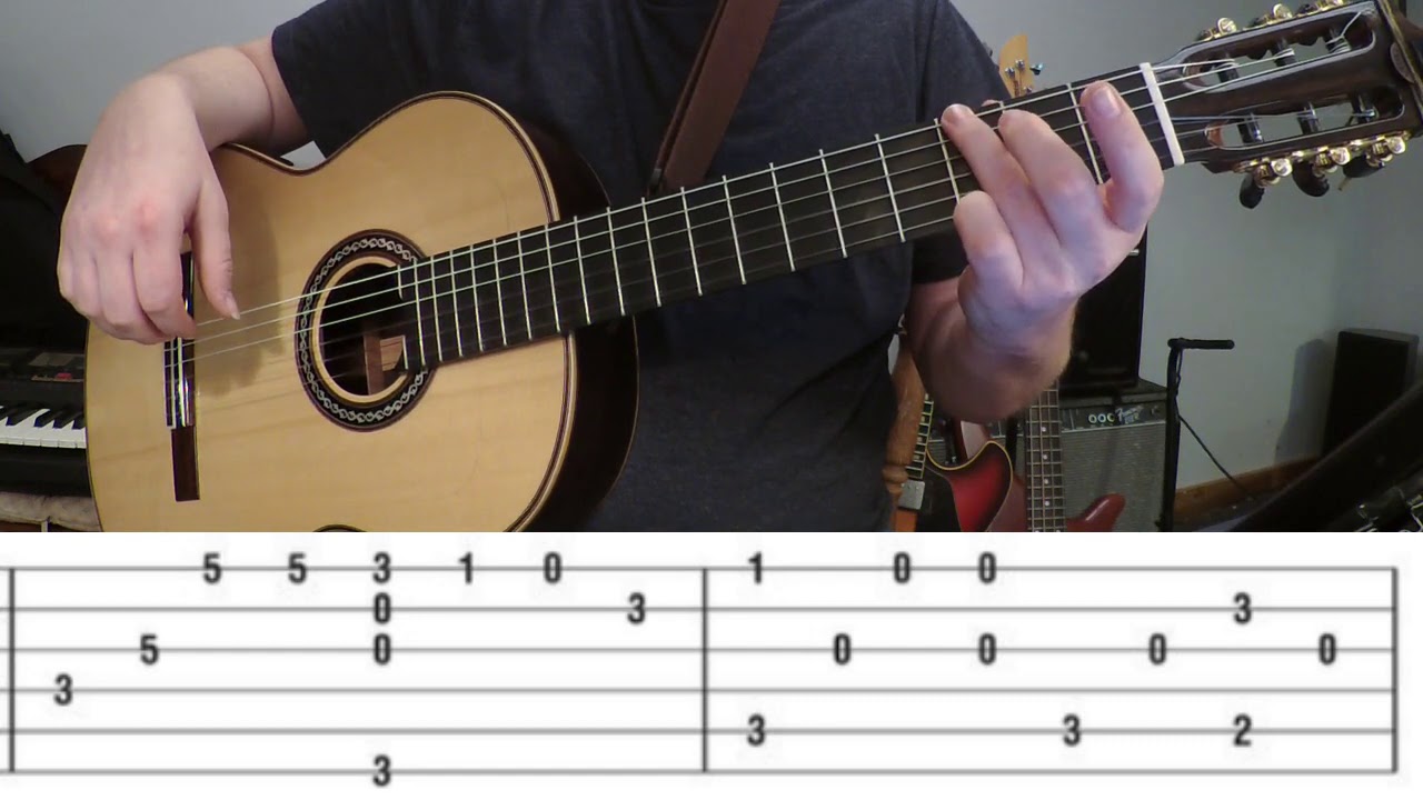 Yesterday Fingerstyle Lesson w/ TAB!!!
