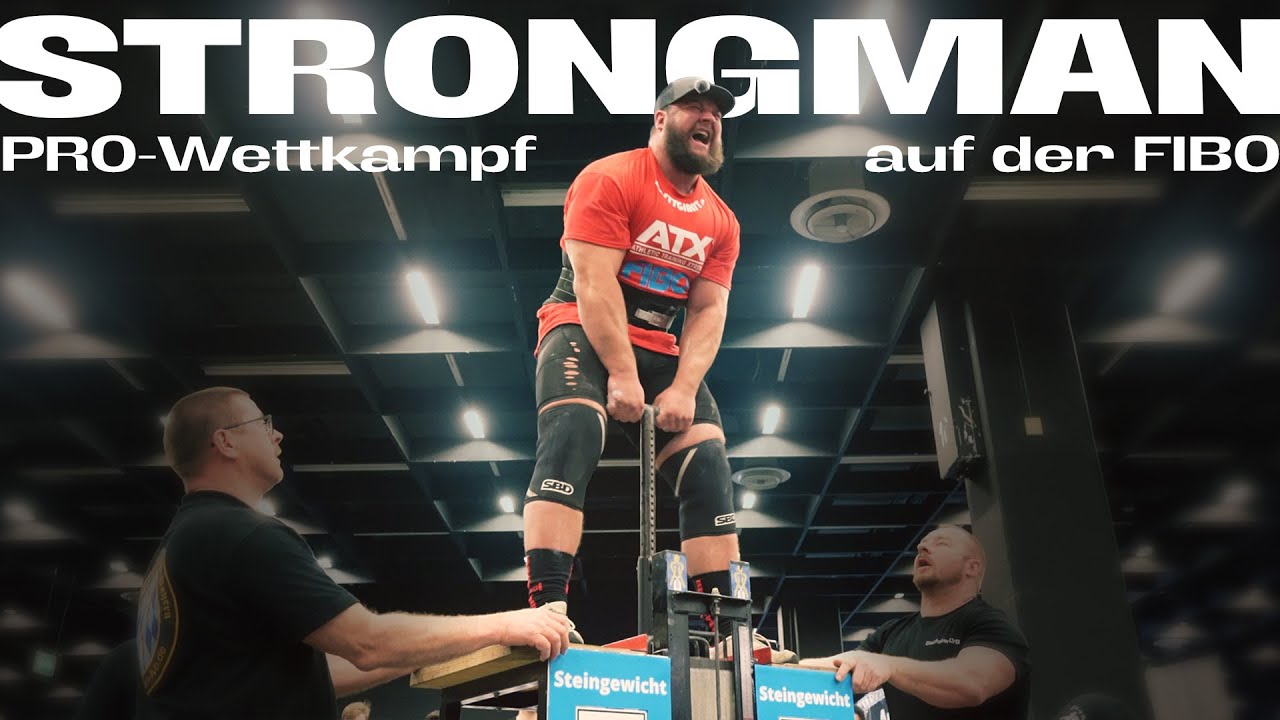 Sein erster PROFI-Strongman Wettkampf | FIBO 2025