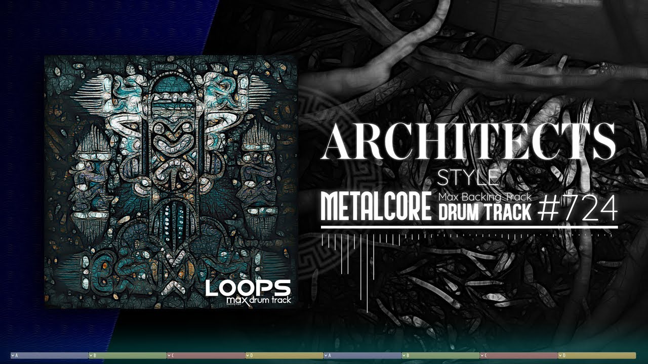 Metalcore Drum Track / Architects Style / 90 bpm