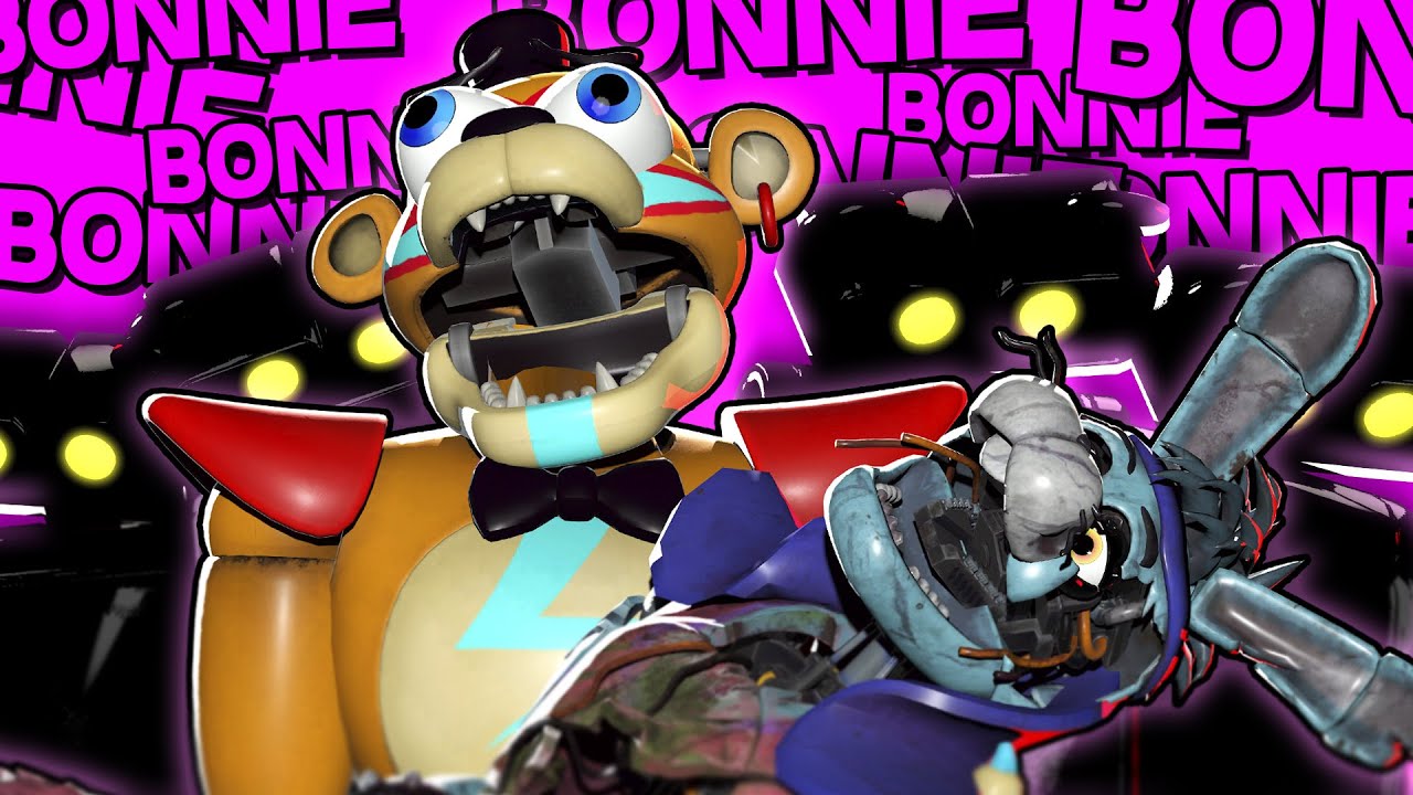 GLAMROCK FREDDY JOGA FIVE NIGHTS AT FREDDY'S SECURITY BREACH DLC: RUIN! # 4