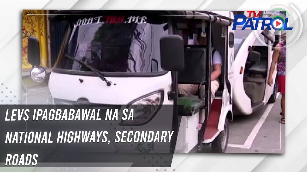 LEVs ipagbabawal na sa national highways, secondary roads | TV Patrol