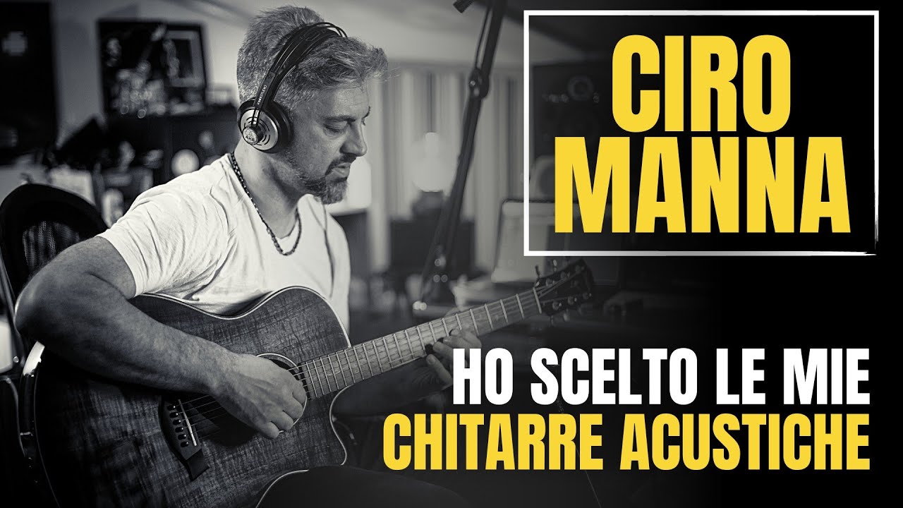 CIRO MANNA e le sue chitarre TAYLOR