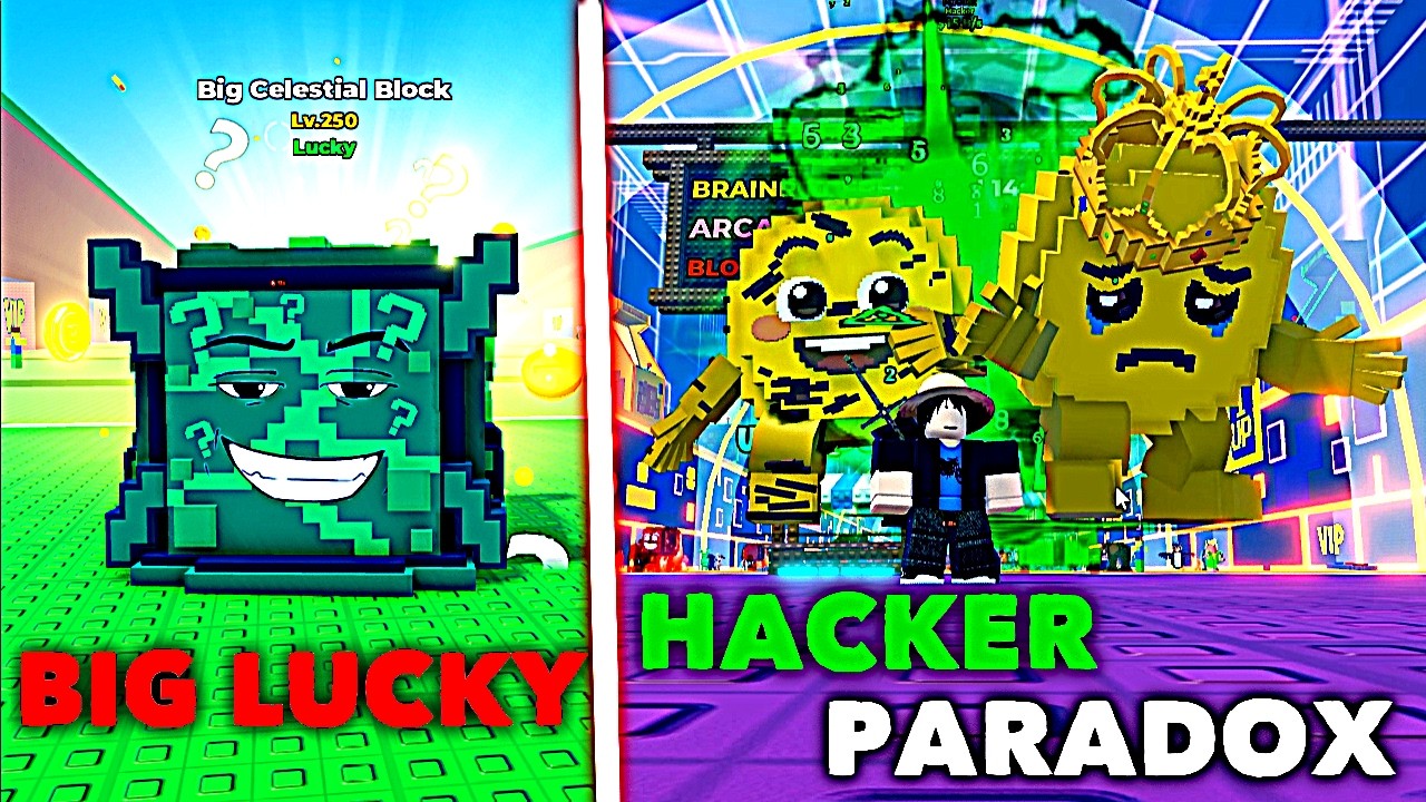 🔴ADMIN ABUSE EVENT ADMIN SPAWN BIG LUCKY BLOCKS - ESCAPE TSUNAMI FOR BRAINROTS