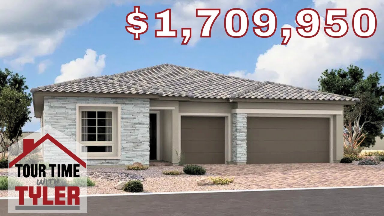 Incredible View Of Lake Las Vegas Amazing Single Story House For Sale