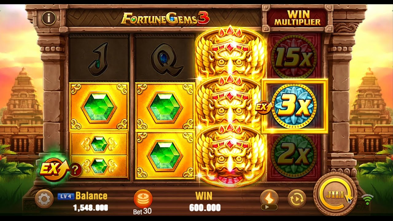 Fortune Gems Green Pattern
