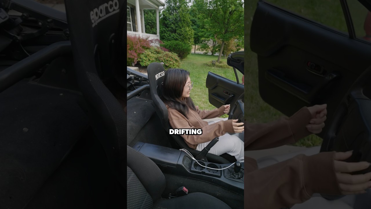 SPARCO BUCKET SEAT IN THE MIATA🔥💨 #miata #sparco #shorts