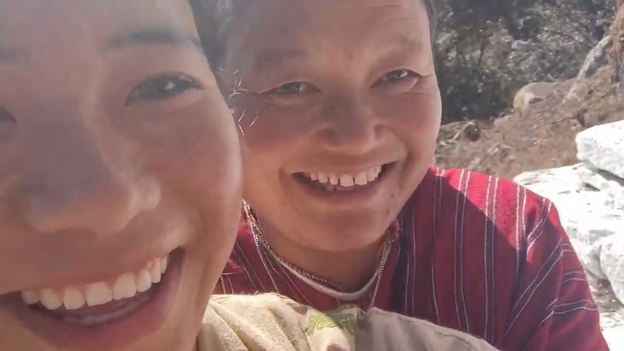 #traditional  Village vlog  .rituals  of our village . jurney of village to gonpa