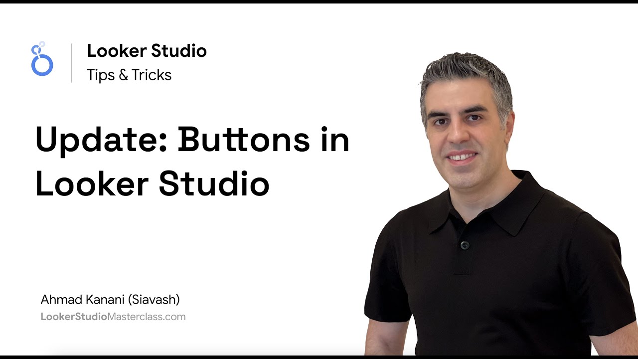 Looker Studio Update: Buttons!
