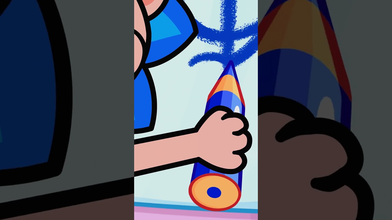🖍️ Easy Drawing Hack with the Letter K! 🐉✨ #animation #cartoon