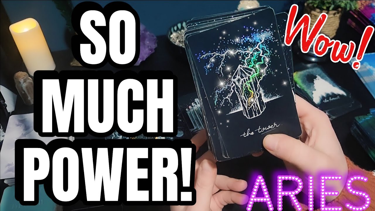 ARIES I'VE NEVER SEEN POWER LIKE THIS BEFORE! ✨️ & SOMEOME'S GAMES AREN'T WORKING! 😲