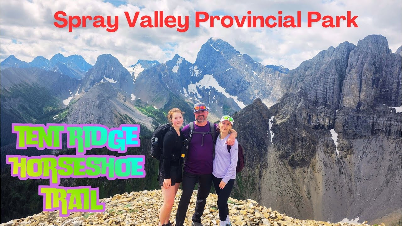 Захопливий трейл Tent Ridge Horseshoe in Spray Valley Provincial Park, Alberta, Canada