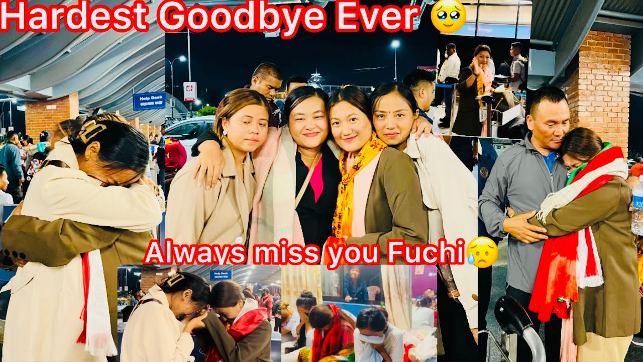 Hardest Goodbye Ever🥹|| Always miss you FuchiDd😢@srijanaalemagar1000 || Dherai maya ani samjhana