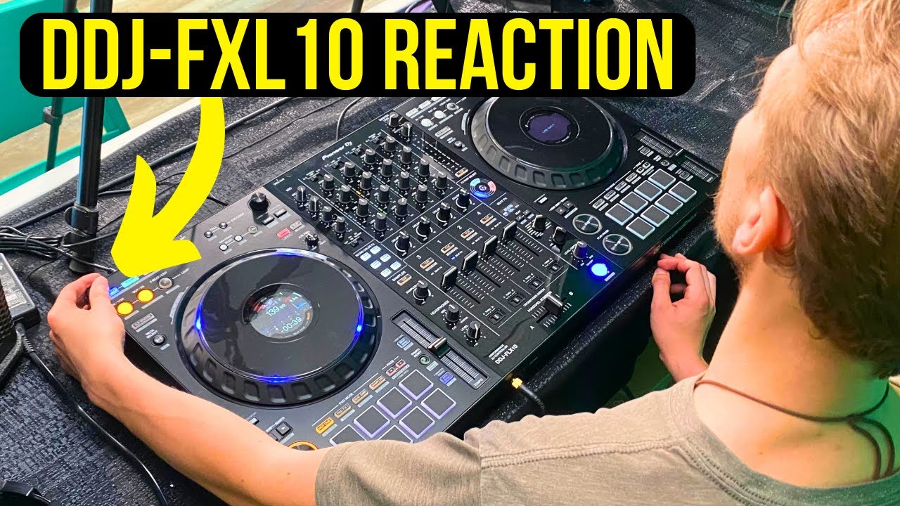 Обучение живому диджеингу на Pioneer DDJ-FLX10