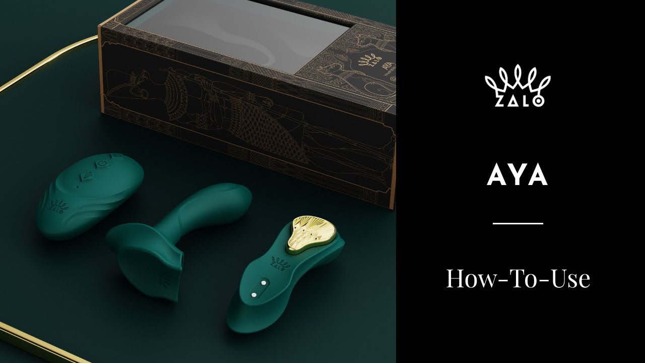 How-To-Use Video (English): ZALO Aya Wearable Vibrator